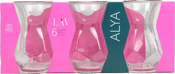 LAV ALYA te glass 6 Stk x 8 pk